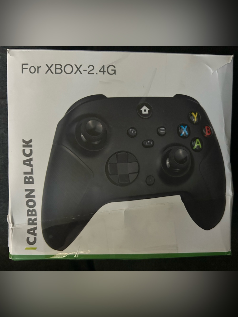 Carbon Black Wireless Xbox Controller - Black